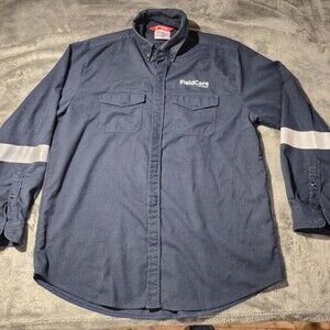 Strata FieldCore Shirt Mens 2XL Navy Blue FR Arc Flash Reflective SFX310